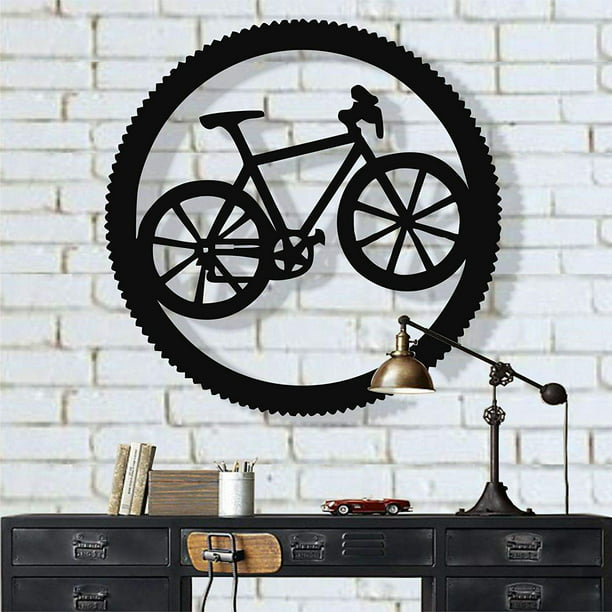 Welcome Metal Wall Art Motorcycle Indoor Outdoor Home Decor Bike Sign 10" x 18" 